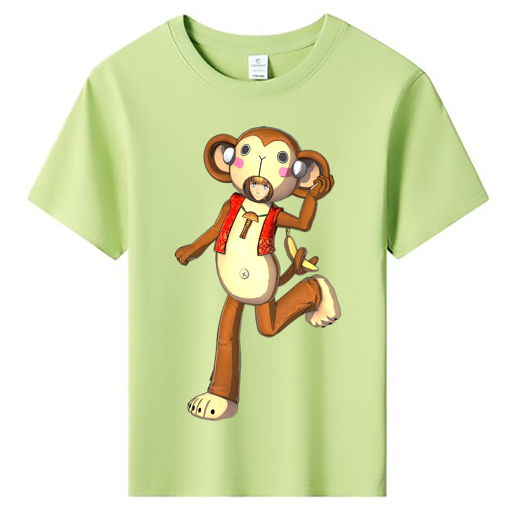 （画像用） 進撃の巨人 アルミン·アルレルト Attack on Titan Armin Arlert 綿100％キッズTシャツ（フロントプリント）